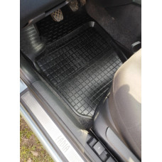 Резиновые коврики с бортиком (4 шт, Polytep) для Skoda Fabia 2000-2007 гг