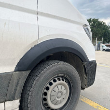 Широкие накладки на арки (4 шт, черные) для Volkswagen Crafter 2016- гг