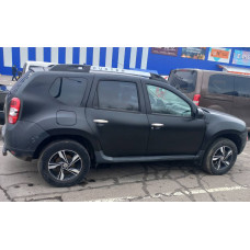 Накладки на ручки (4 шт., нерж.) Для російської збірки - Carmos для Renault Duster 2008-2017 рр