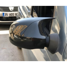 Накладки на дзеркала BMW-Style (2 шт) для Renault Logan II 2013-2022 рр