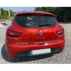 Накладка на багажник (HB, нержавейка) для Renault Clio IV 2012-2019 гг