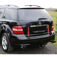 Кромка багажника (нерж.) для Mercedes ML W164 2005-2011 рр