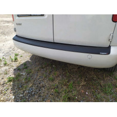 Накладка на задний бампер (ABS) для Volkswagen Caddy 2010-2015 гг