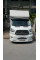 Козырек на лобовое стекло (черный глянец, 5мм) для Ford Transit 2014- гг