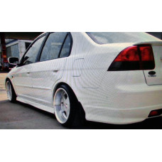 Боковые пороги (грунтованные под покраску) для Honda Civic Sedan VII 2001-2006 гг