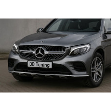 Передня решітка Diamond Silver (2015-2019) Без місця під камеру для Mercedes GLC coupe C253 рр