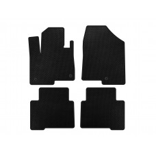 Коврики EVA (2 ряда, для Grand, Черный) для Hyundai Santa Fe 4 2018-2023 гг