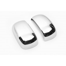 Хромированные Накладки на Зеркала (2 шт., пластик) Carmos для Fiat Doblo I 2001-2005 гг