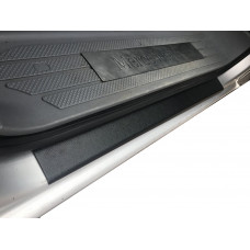 Накладки на пороги DDU матовые (2шт, пластик) для Mercedes Vito W639 2004-2014 гг