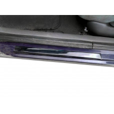 Накладки на пороги (2 шт., ABS) для Renault Laguna 1994-2001 гг