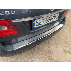 Накладка на задний бампер Carmos (SW, нержавейка) для Mercedes E-сlass W212 2009-2016 гг