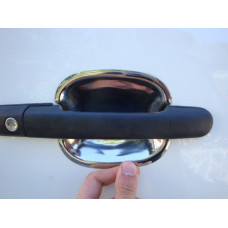 Накладки під ручки (4 шт, нерж) для Volkswagen LT 1995-2006 рр