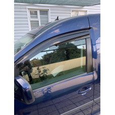 Ветровики на окна (2 шт., Sunplex Sport) для Volkswagen Caddy 2015-2020 гг