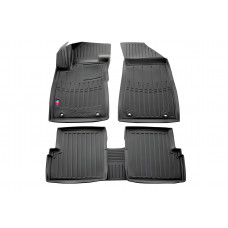 Коврики резиновые Stingray 3D (2020-2025, 5 шт, полиуретан) для MG ZS 2017- гг