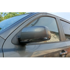 Накладки на Зеркала (2 шт, Нержавеющая Сталь) для Hyundai Santa Fe 2 2006-2012 гг