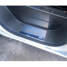 Накладки на Пороги V2 (2 шт, Нержавейка) для Renault Master 2011-2023 гг