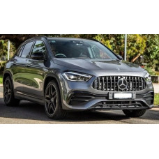 Передняя решетка Panamericana GT (для AMG Line) Без места под камеру для Mercedes GLA H247 2020- гг