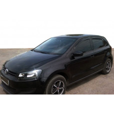 Ветровики HB (4 шт, HIC) для Volkswagen Polo 2010-2017 гг