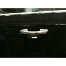 Накладки на ручки (4 шт, нерж) OmsaLine - Італійська нержавійка для Volkswagen Passat B8 2015-2023 рр