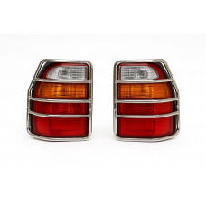 Хромированные Накладки на Задние Фонари (для Land Cruiser 105) для Toyota Land Cruiser 100 1998-2007 гг