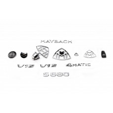 Комплект эмблем Maybach для Mercedes