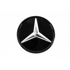 Передняя эмблема под стеклом, черная окантовка a0008880111 (Для GLE) для Mercedes GLE/ML сlass W166