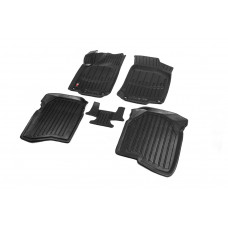 Коврики резиновые Stingray 3D (5 шт, полиуретан) для Seat Toledo 2000-2005 гг