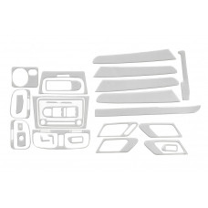 Накладки на панель приборов (Большой комплект) Алюминий для Volkswagen Golf 6 2008-2014 гг
