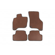 Коврики EVA для E-Golf (Коричневые) для Volkswagen Golf 7/E-Golf 2012-2020 гг