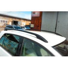 Рейлинги OmsaLine Solid (2 шт, черные) для Volkswagen Golf 7/E-Golf 2012-2020 гг