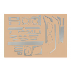 Накладки на Панель Приборов (2020-2025) Титан для Volkswagen T6