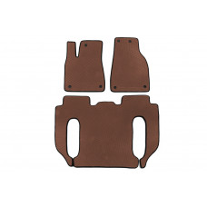 Килимки EVA (Коричневий) для Tesla Model X 2015- рр