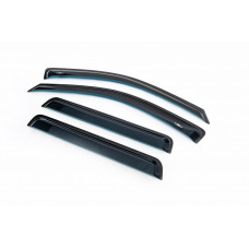 Ветровики на окна (4 шт, HIC) для Jeep Grand Cherokee WK 2004-2010 гг