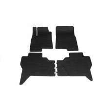 Резиновые коврики (4 шт, Polytep) для Mitsubishi Pajero Wagon IV 2006-2021 гг