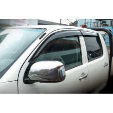 Вітровики (4 шт., Sunplex Sport) для Toyota Hilux 2006-2015 рр