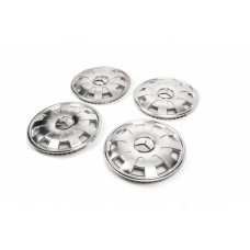 Колпаки из нержавейки Лепестки (1-штамповые, комплект 4 шт) для Mercedes Sprinter W906 2006-2018 гг