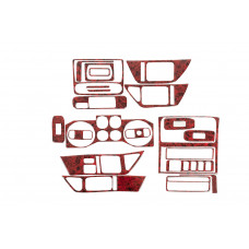 Накладки на панель приборов (Meric) Дерево для Mitsubishi Pajero Wagon III 1999-2006 гг