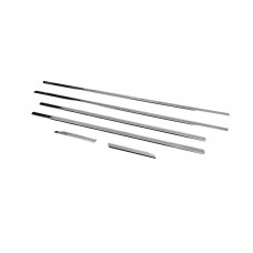 Нижні молдинги скла (нерж) для Ауди A3 2012-2020 рр