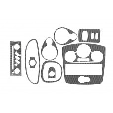 Накладки на панель 2005-2008 карбон для Renault Clio III рр