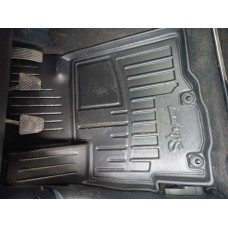 Коврики резиновые Stingray 3D (5 шт, полиуретан) для Mitsubishi Outlander 2006-2012 гг