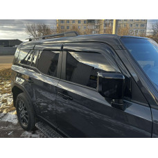 Ветровики Niken Luxury (6 шт) для Toyota Land Cruiser Prado 250 2023- гг