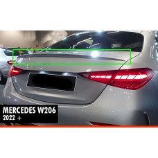 Спойлер DPT (Черный Глянец) для Mercedes C-class W206 2022- гг
