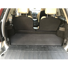 Коврик багажника 3-секционный (EVA, черный) для Volvo XC90 2002-2014 гг