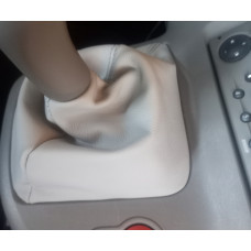 Чохол КПП (шкіра) (сірий) для Renault Kangoo 2008-2020 рр