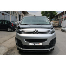 Дефлектор капота EuroCap для Opel Zafira Life 2019- гг