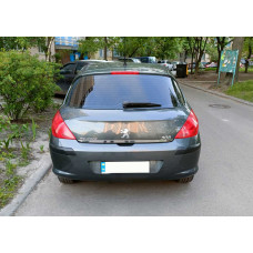 Накладка на багажник нержавейка для Peugeot 308 2007-2013 гг