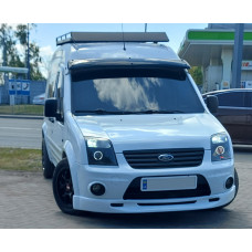 Передняя нижняя накладка (под покраску) для Ford Connect 2010-2013 гг