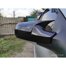 Накладки на Зеркала BMW-Style (2 шт) для Renault Megane II 2004-2009 гг