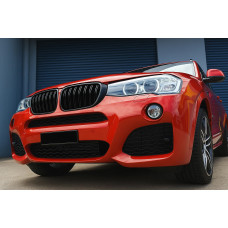 Ніздрі M-Look (2014-2018, Чорний глянець) для BMW X3 F-25 рр