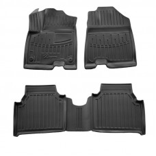 Килимки Stingray 3D (2018-2022, Electro, 4 шт) для Kia Niro 2016- рр